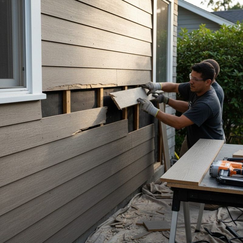 Board Siding Repair